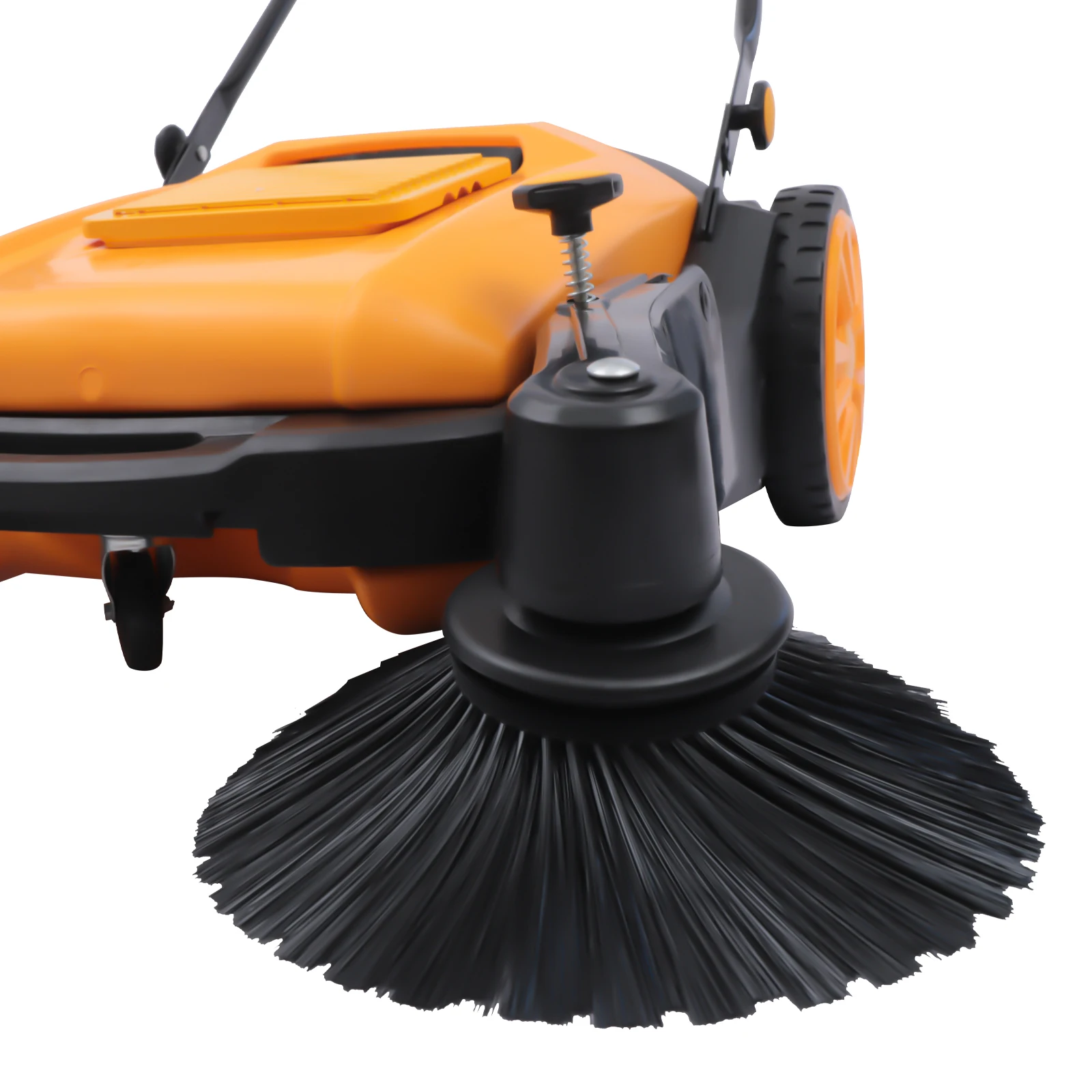 41-inch Push Type Sweeper with Large Dustbin - Multi-Gear Design for Customized Cleaning