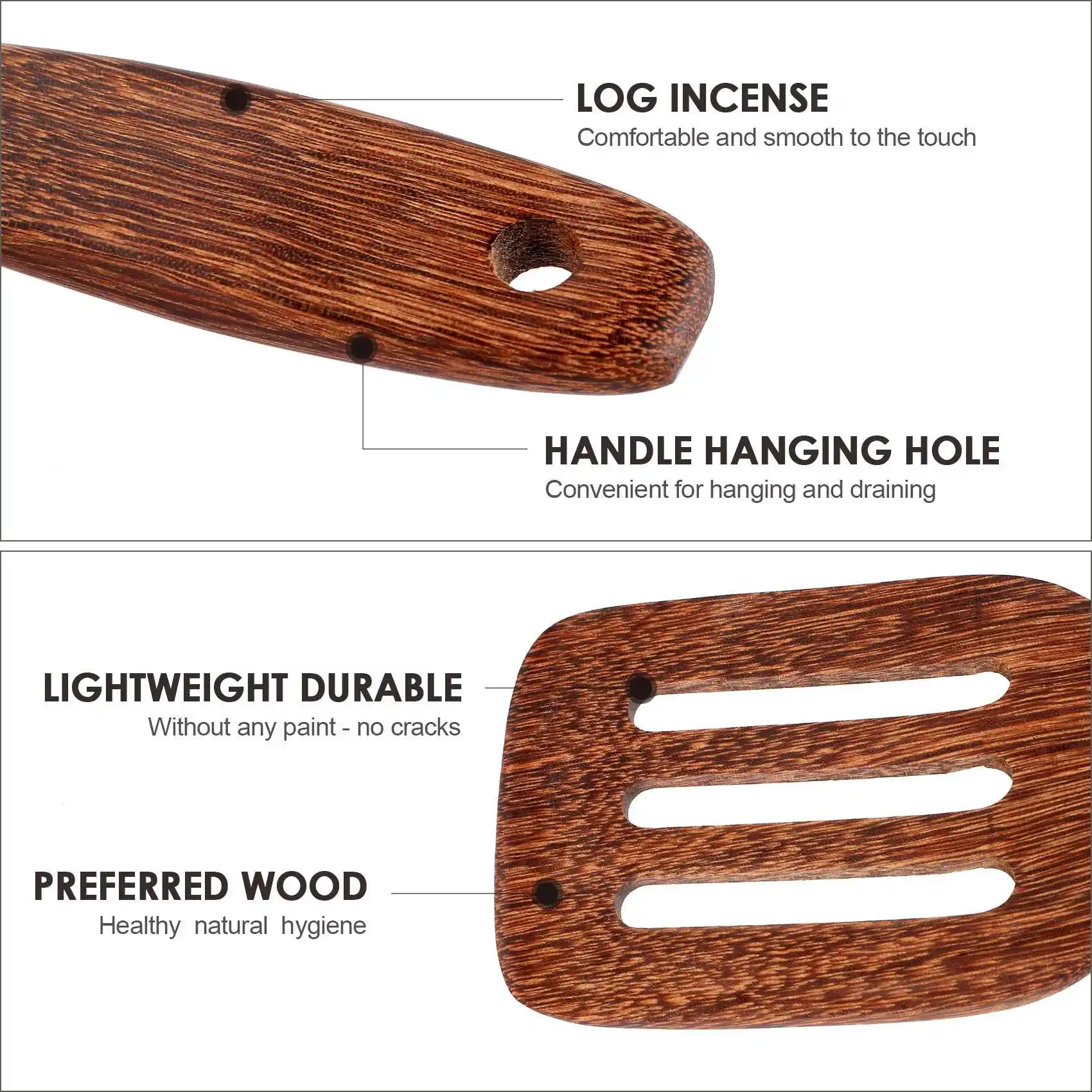 F-F 2 Pack Wooden S… - image