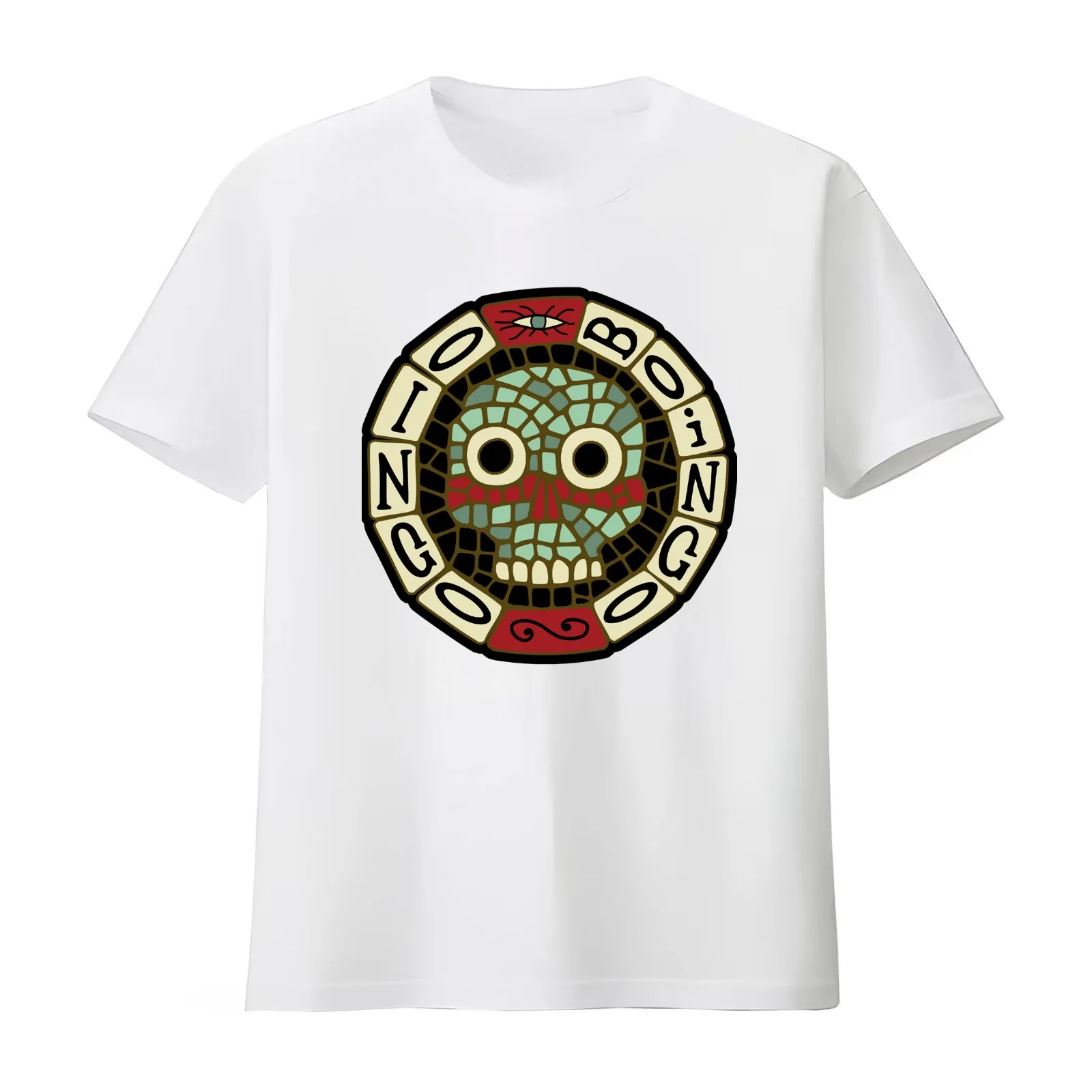 Mens Womens Oingo Boingo Funny Fans T-Shirt Summer Casual Cotton Tee Oversized Streetwear Tops Vintage Graphic Print