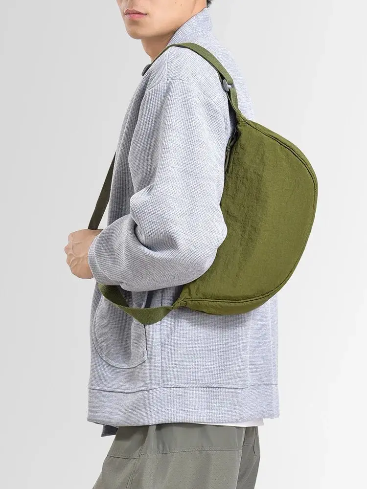 

New shoulder bag for women, nylon bag, dumpling bag, student shoulder bag, cloth bag, mobile phone bag, small shoulder bag