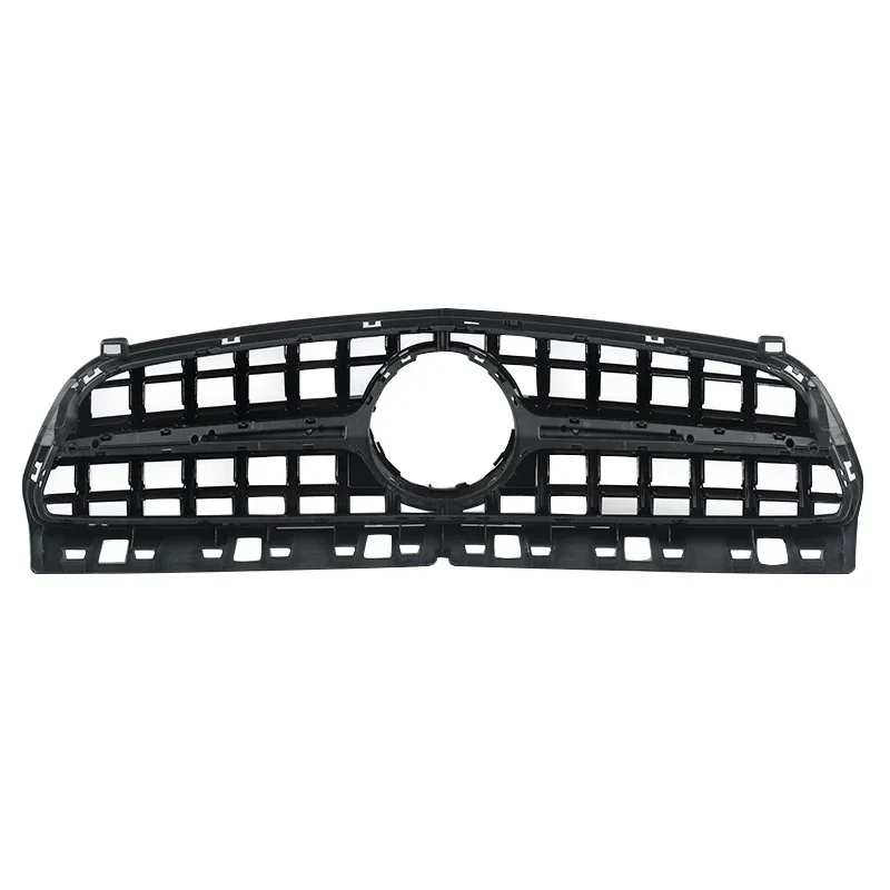 MagicKit  Front GTR Diamond Front Inlet Grille Bumper Grill for Mercedes Benz A Class W176 A200 A250 A45 AMG 2013 - 2015 Accesso