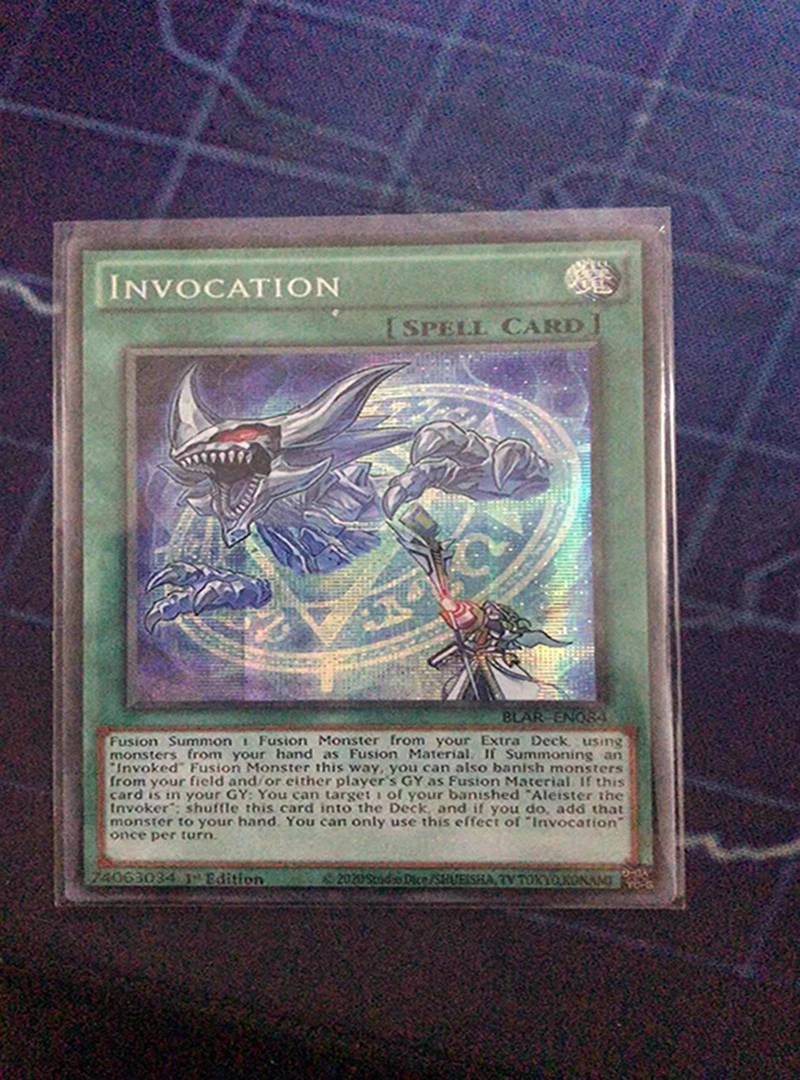 

Yu-Gi-Oh DIY Special Production Invocation Hobby Collection Flash Card