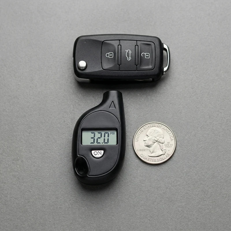 1-4pcs Car Tire Air Pressure Tester Meter Tire Gauge Digital LCD Display Auto Car Motorcycle Tire Safety Alarm
