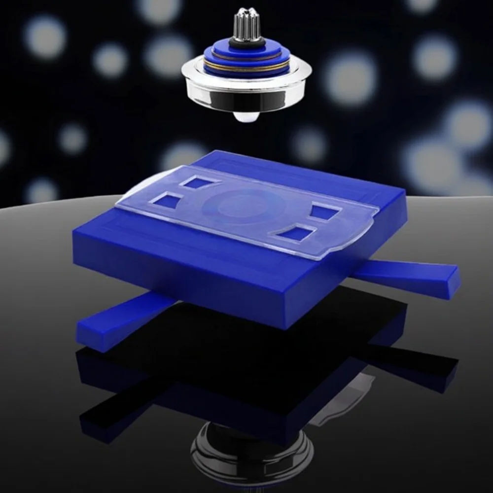 Magnetic Levitation Gyroscope Suspended Flying Saucer Toy Children's Physics Teaching Tool Puzzle Solving Educational Toy For