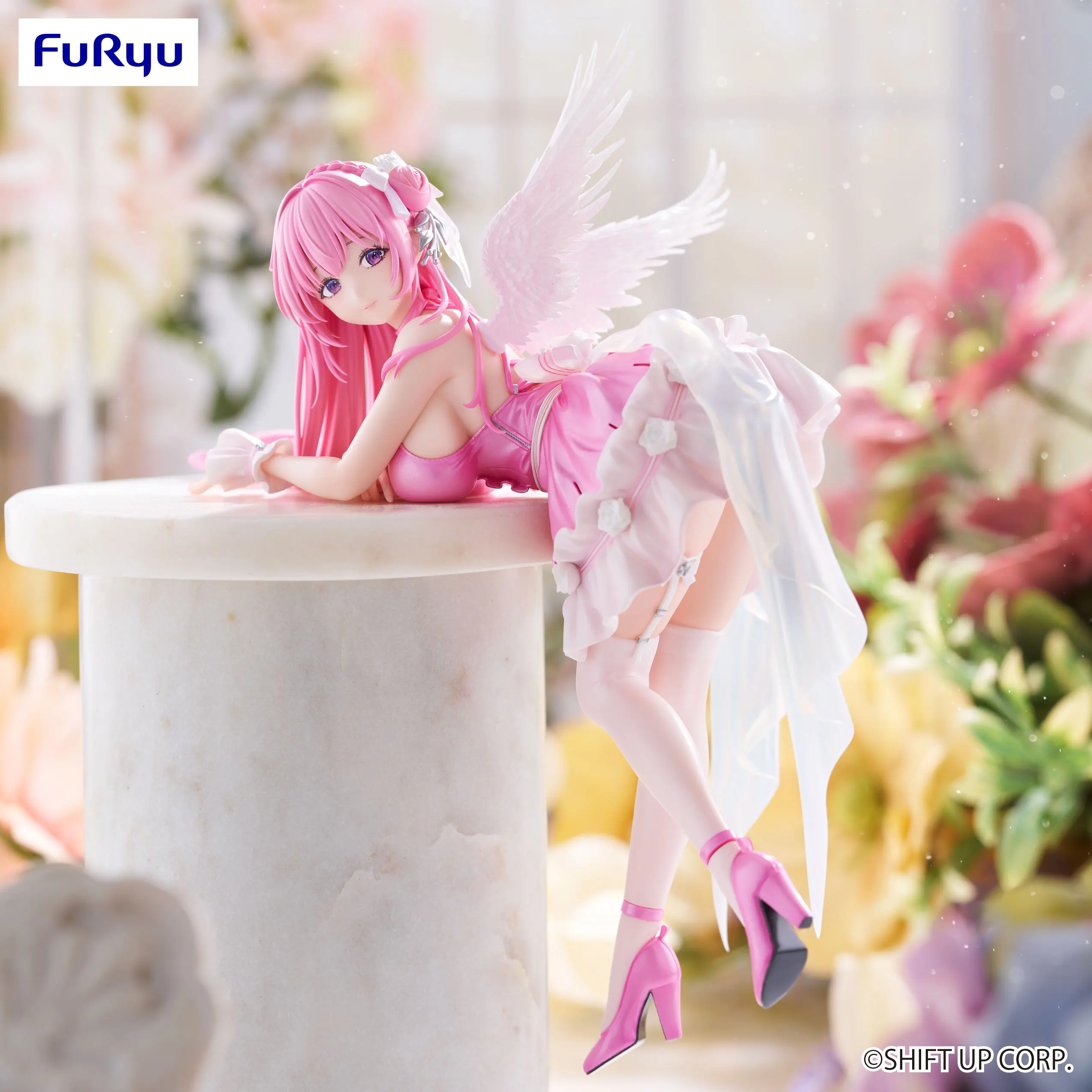 

Genuine Furyu Goddess Of Victory 15cm Nikke Noodle Stopper Figure Kawaii Toy Car Decoration Pvc Model Toy Gift