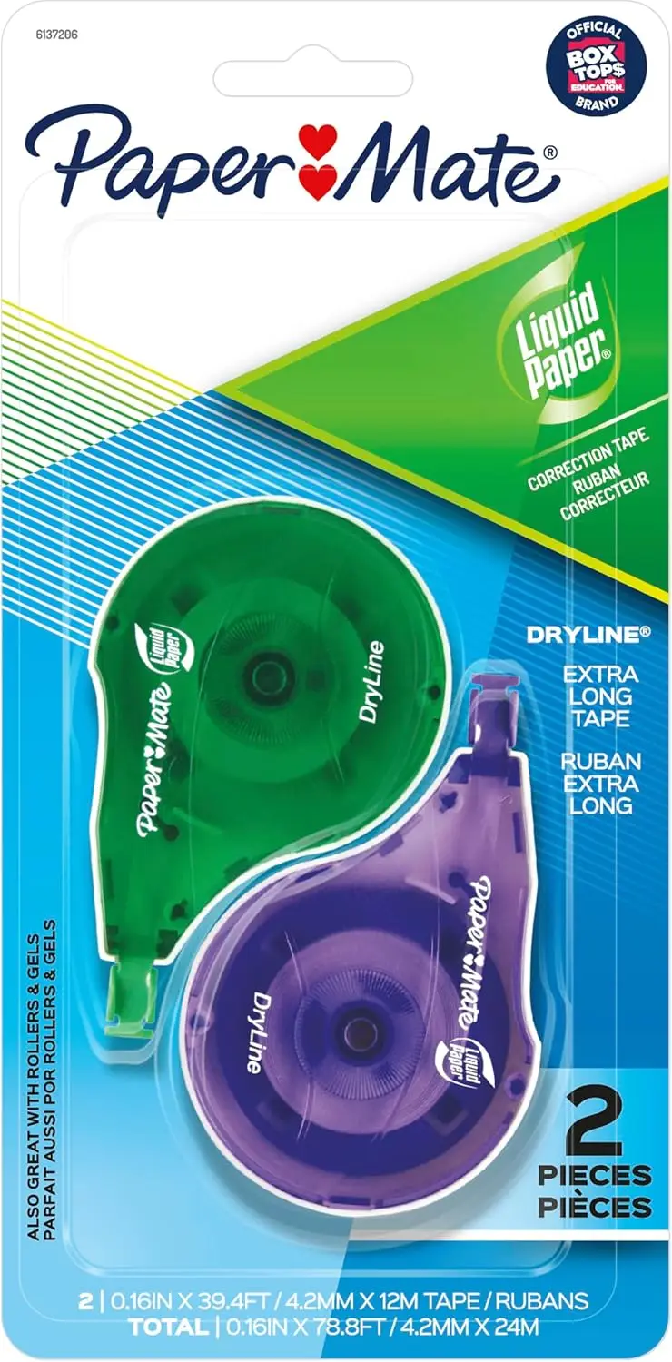 DryLine, nastro extra lungo, colori assortiti, 10 pezzi