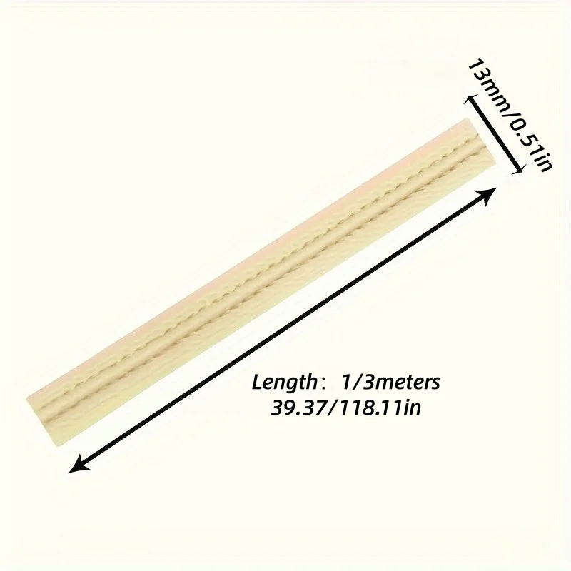3meters Moulding Strip Car Decora Filler Insert Strips Universal Car Leather Stitching Line for Console Gap Panel Frame Center