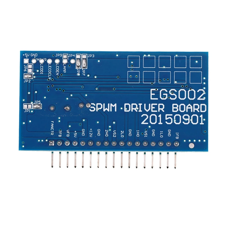 5V DC-AC Pure Sine Wave Inverter,SPWM Driver Board EGS002 12MHz Crystal Oscillator EG8010 + IR2113 Driving Module
