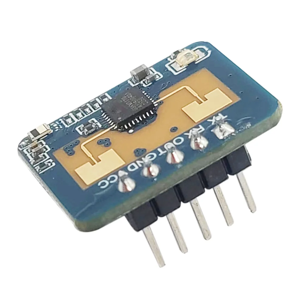 High Accuracy LD2410C 24GHz Human Presence Sensor FMCW Wave Radar Induction Module Body Heartbeat Detection Sensors