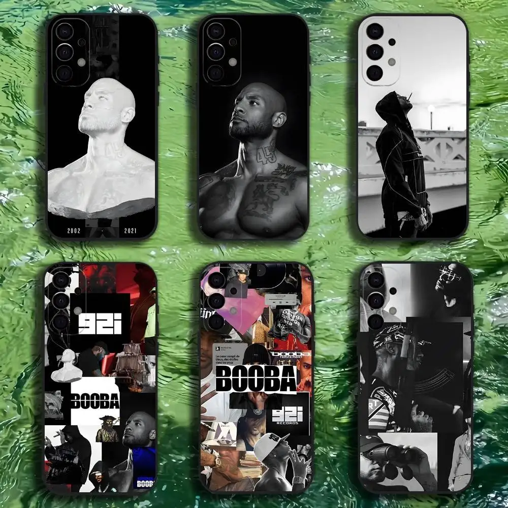 

Rapper B-Booba Phone Case For Samsung S25,S24,S21,S22,S23,S30,Ultra,S20,Plus,Fe,Lite,Note,10,9,5G Black Cover