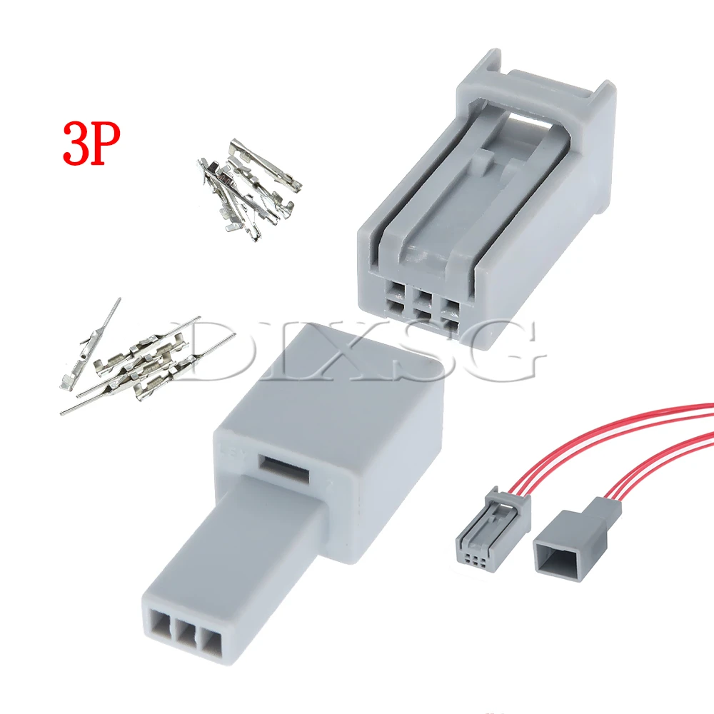 1 Set 3 Pin MX34003SF1 Car Accessories Automobile Microphone Plug for Honda CR-V Auto Electrical Connector