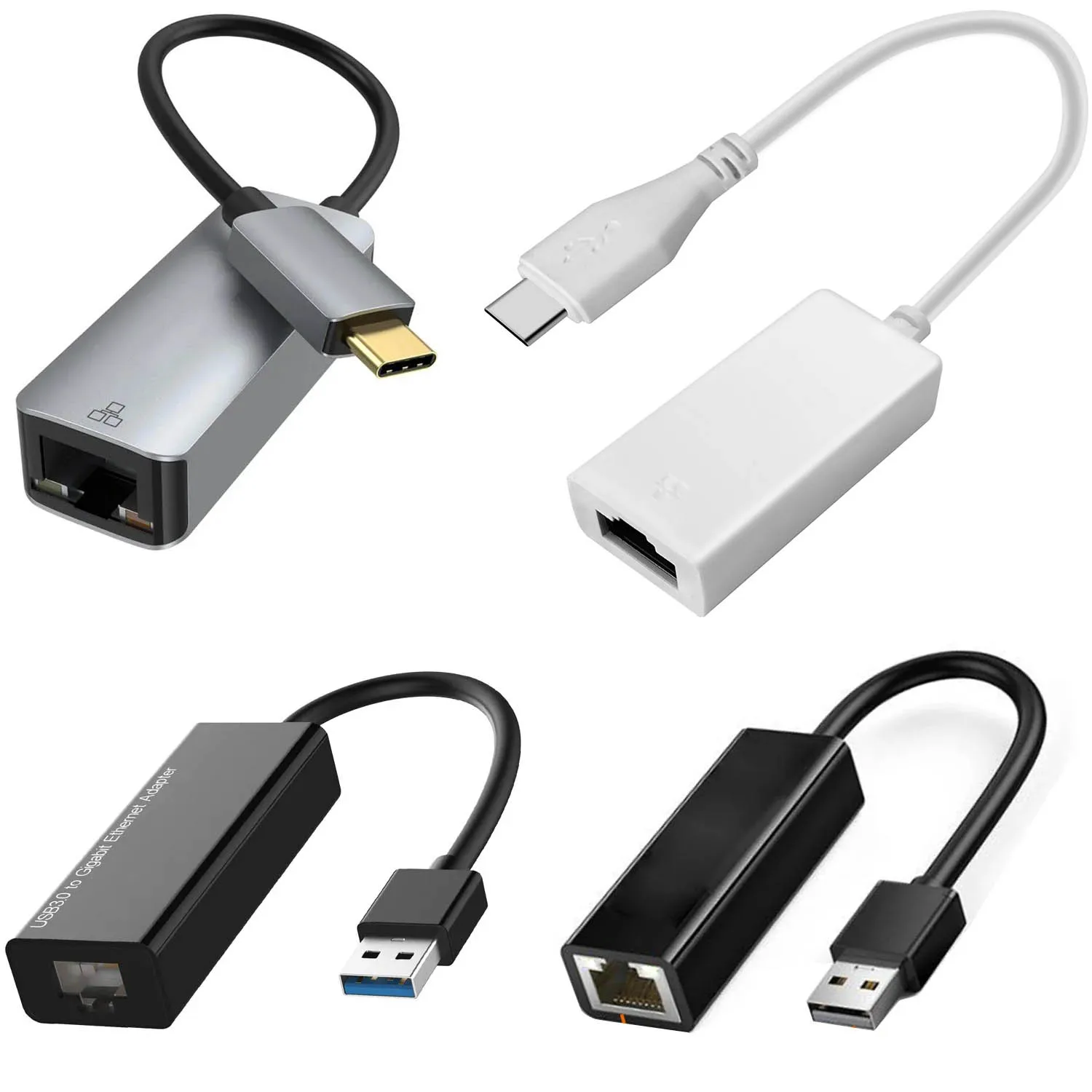

USB сетевой адаптер RJ45 USB-C сетевой кабель USB Gigabite Ethernet адаптер 100 Мбит/с Realtek USB к RJ45 сетевой адаптер для Macs
