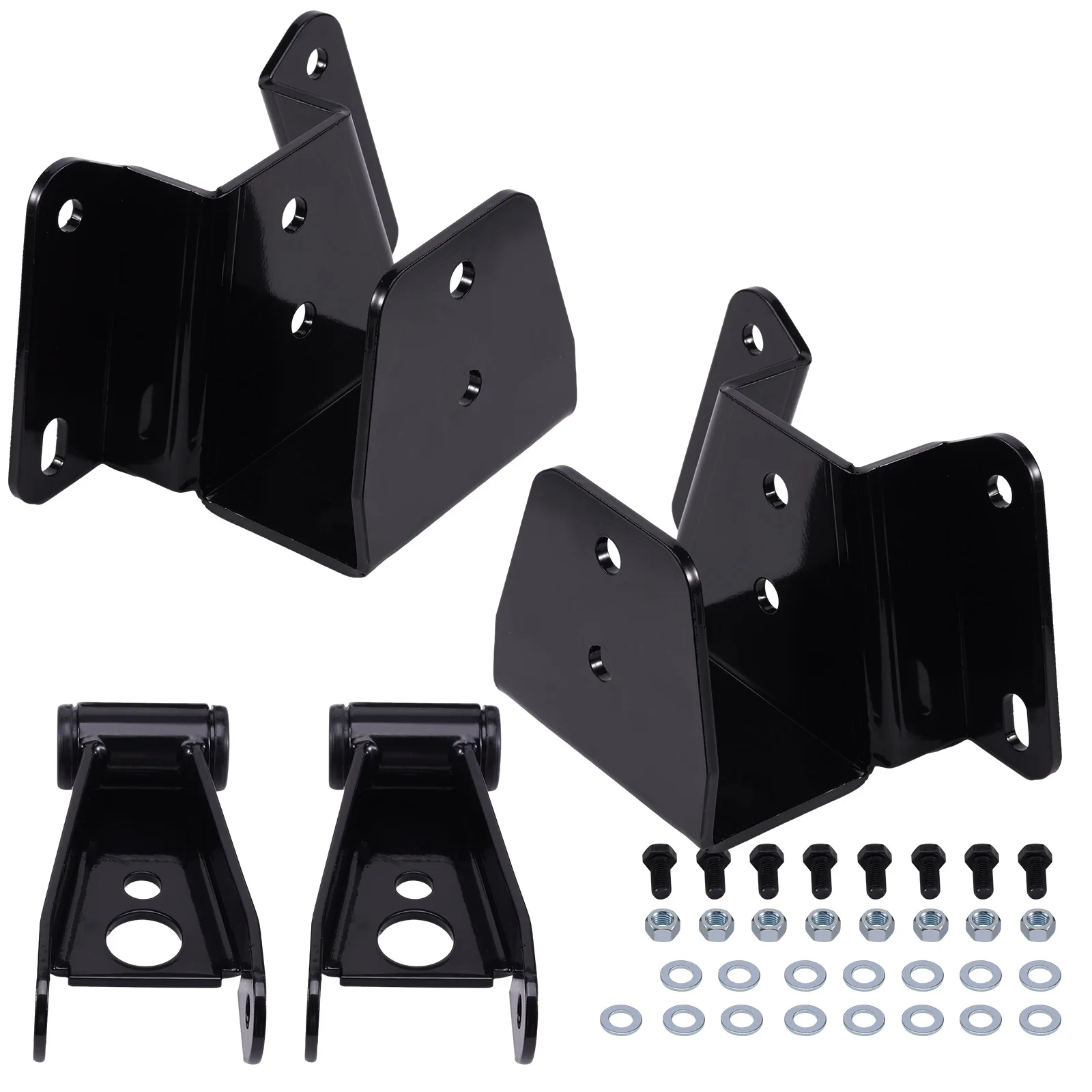 

Rear 4" Drop Lowering Kit For Ford F100 F1501973-1996 Shackles & Hangers