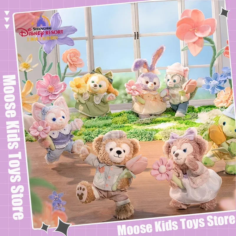 Genuine 2024 New Disney Spring Day Series Kawaii Linabell Stellalou Geradoni Plush Toy Doll Gift Anime Olu Mel Stuffed Toy Gift