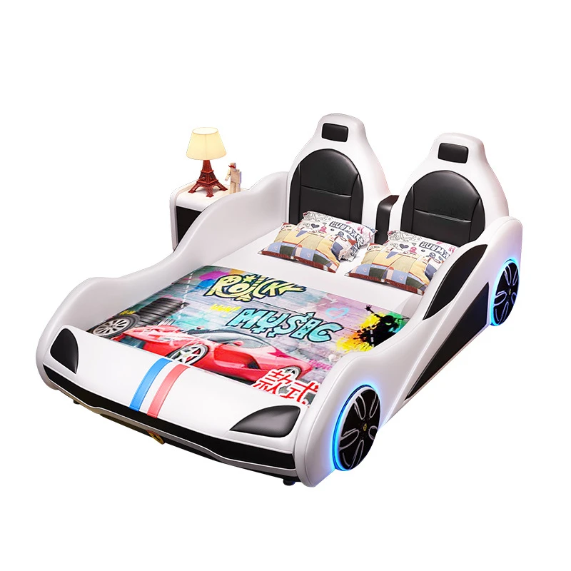 Factory Price Teenager Children's Room Boy Kid Bed Small Bed Baby Cartoon Car Bed