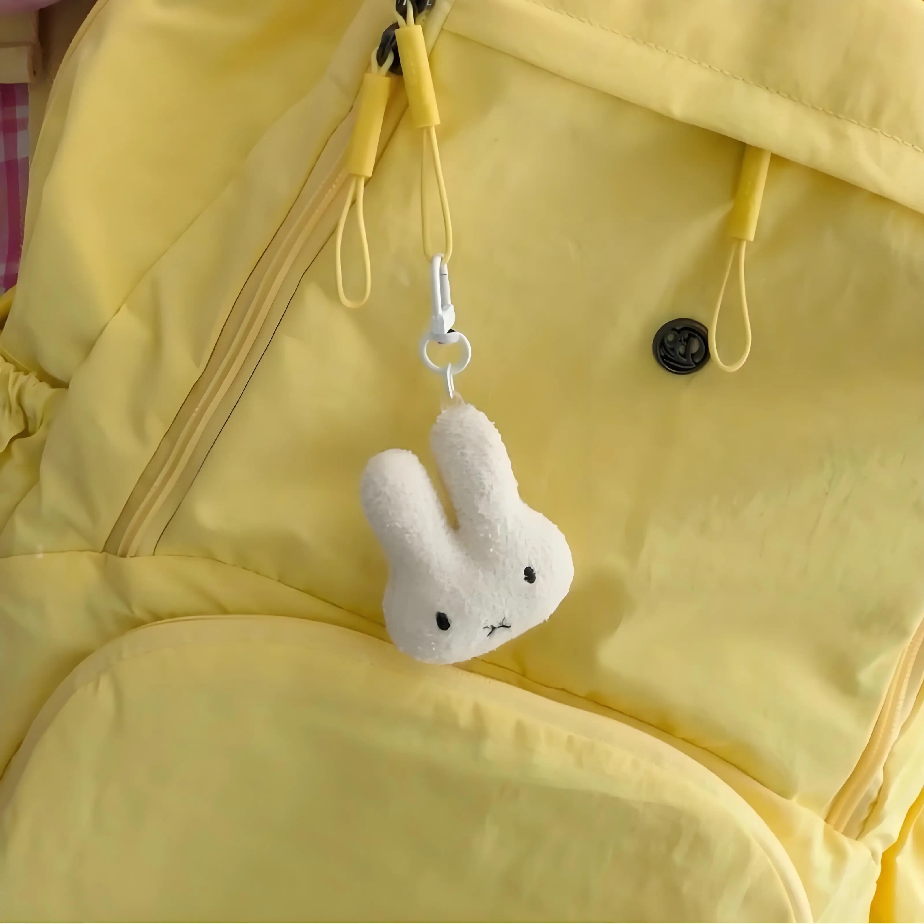 

Милый плюшевый брелок-кролик Миффи в стиле аниме, супермилая мультяшная кукла-брелок для сумки, отличный подарок для пар