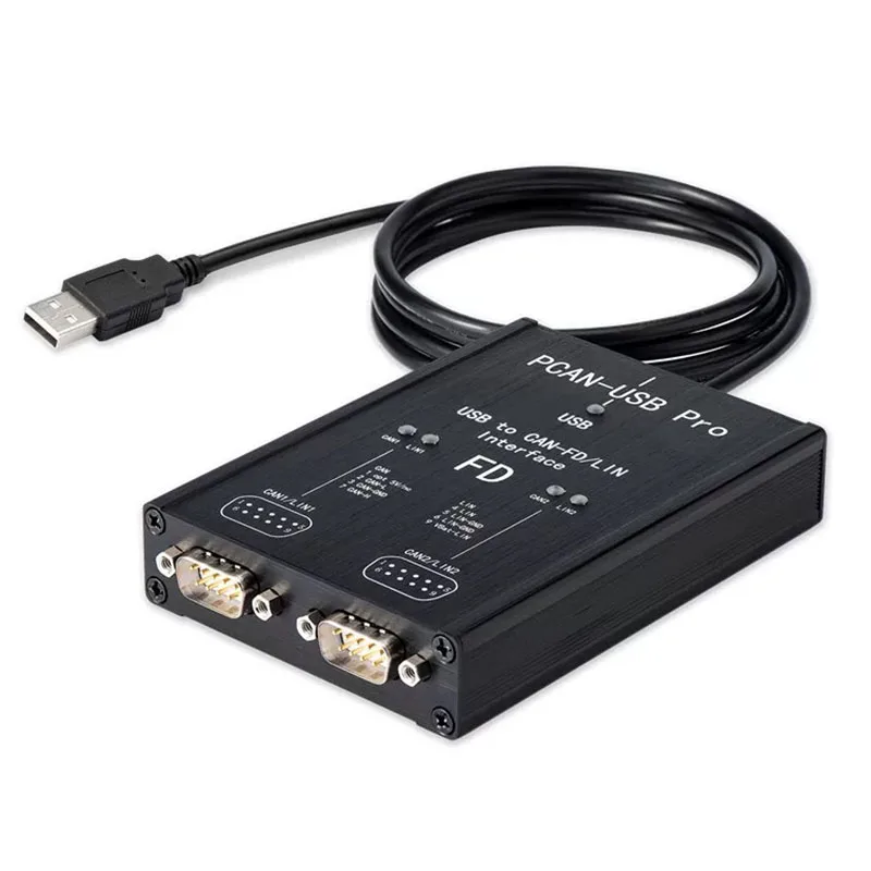PCAN FD PRO 8MBIT/S 12MBIT/S Dual Channel CAN FD Adapter Compatible with Original IPEH-004061