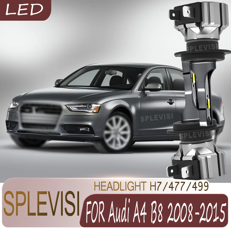 

Tool-Free Fit h7 477 LED warranty Plug and Play Night Safety Headlight For Audi A4 B8 2008 2009 2010 2011 2012 2013 2014 2015