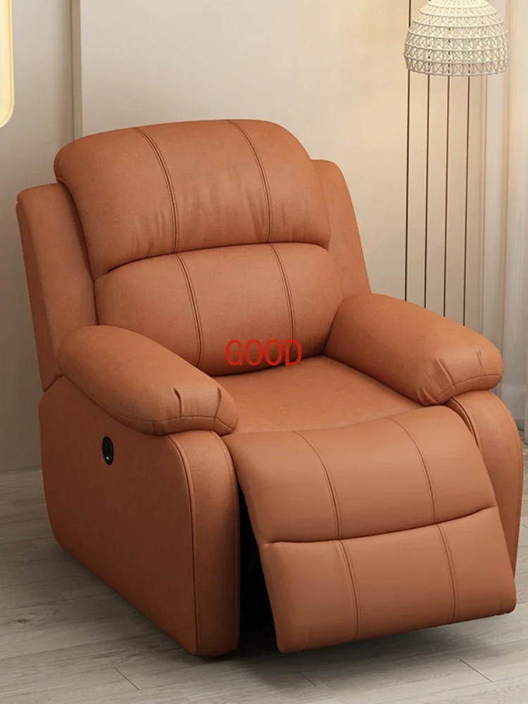 ~Space cabin sofa technology fabric single swing electric nail massage lazy multi-function chair living room