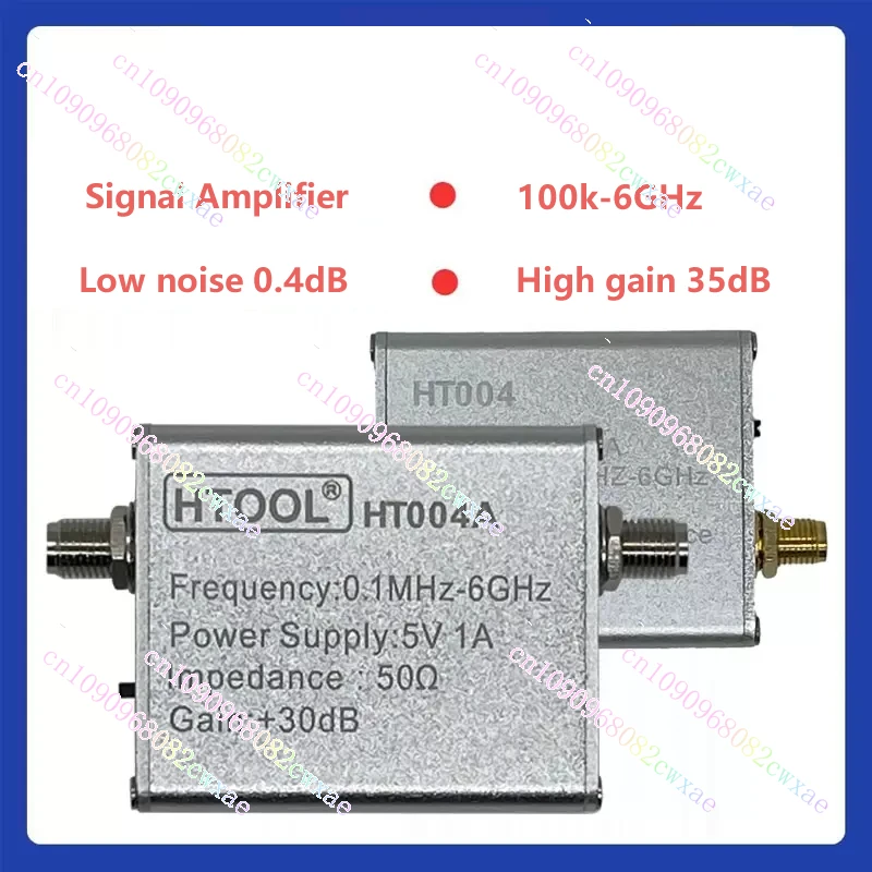 0.1-6GHz Low Noise Amplifier 30dB High Gain Pre RF SDR LNA Module Amplifier