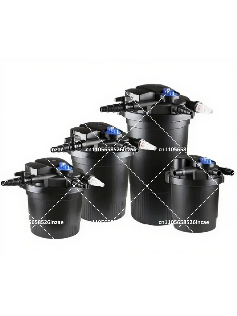 Pond Filter 2500 5000 10000 15000 20000 30000 50000 GPH, Swimming Pool Bio Pressure UV Filter for Fish Pond Biochemical