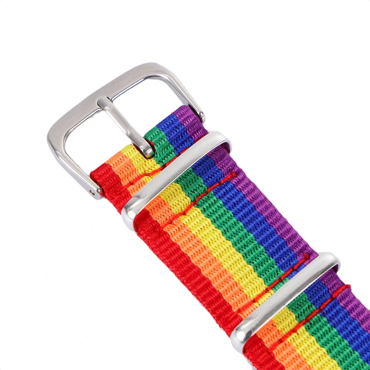 Woven Rainbow Women Bracelet Colorful Elegant Noble Jewelry Decoration for Daily Wear Birthday Anniversary Advertising Gift