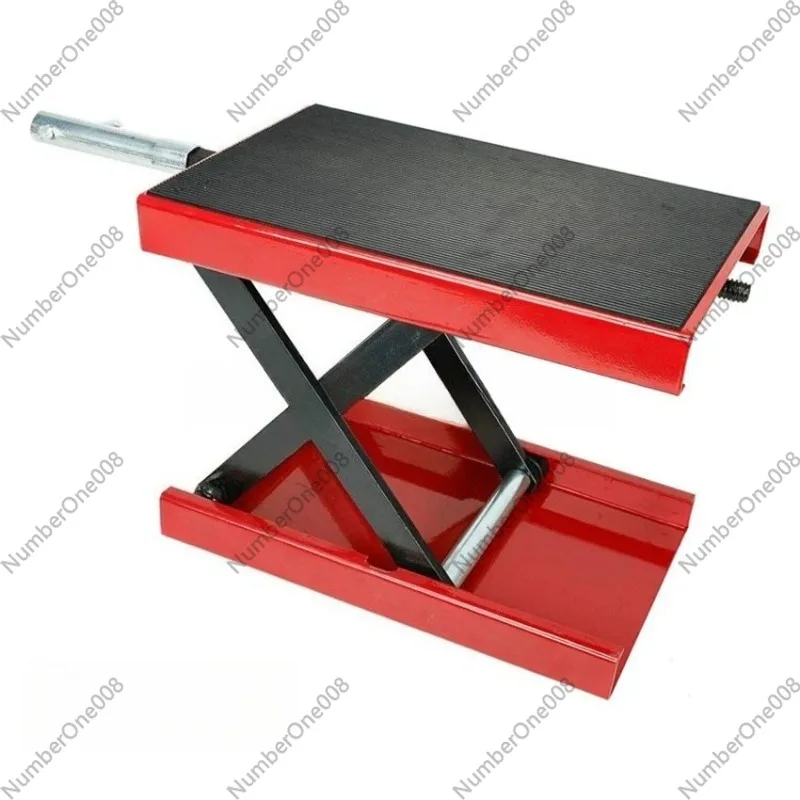 500KG Motorcycle Scissor Hoist Jack Lifting Cranes Motorcycle Repair Stand Center Scissor Lift Hoist Workshop Bench Lifting Tool