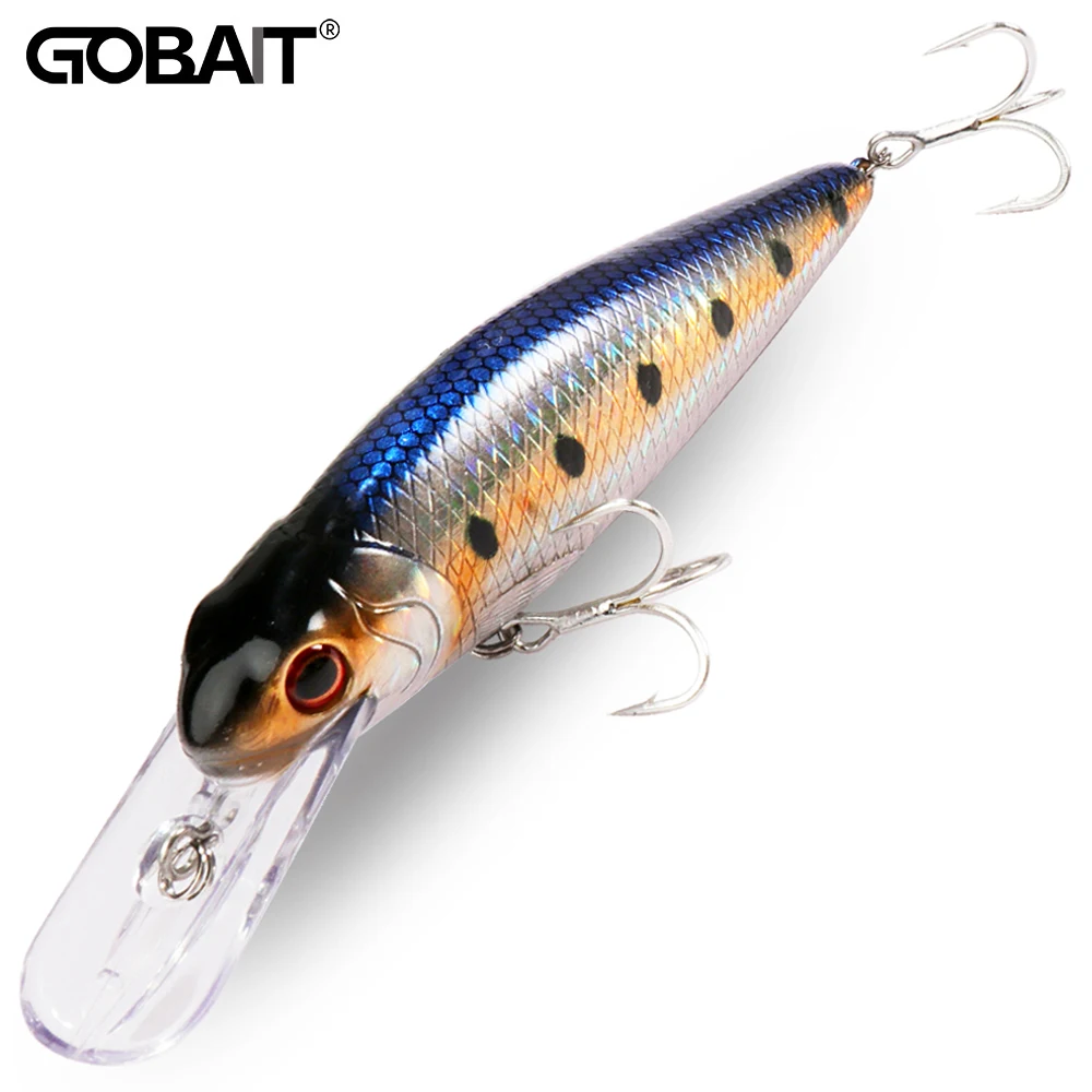 Señuelo Jerkbait Flotante – Wobbler con anzuelos triples para pesca de mar - imagen 4