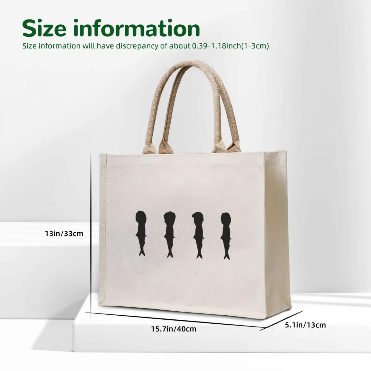 The crew of Beyond the Scales: Sardines Unveiled. Tote Bag tote bag screen canvas tote bag Large bags for women
