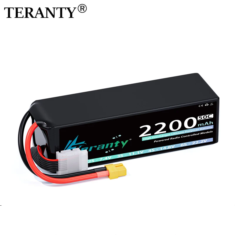 

1/2 шт. TERANTY 6S Lipo аккумулятор 22,2 В 50C/100C 2200 мАч с разъемом T XT60 для самолета, вертолета, радиоуправляемого автомобиля, грузовика, лодки, детали модели RC