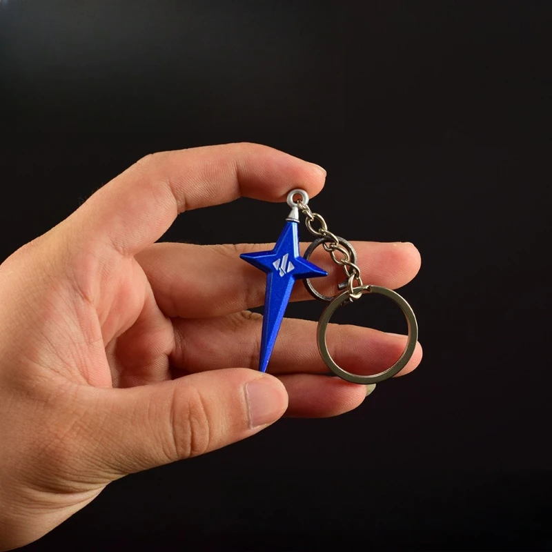 ‌ 6 cm/2.36in Delta Force Polaris Sleutelhanger Games Merchandise wapens Modellen Cool Rugzak Hangers Metalen Ambachtelijke Ornamenten Speelgoed Geschenken