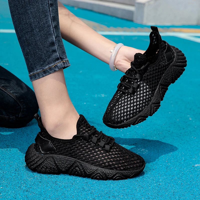 

Men Women Sneakers Sports Summer Shoes Mesh Sneakers Breathable Lightweight Walking Shoe Men Comfortable Casual Running Shoes