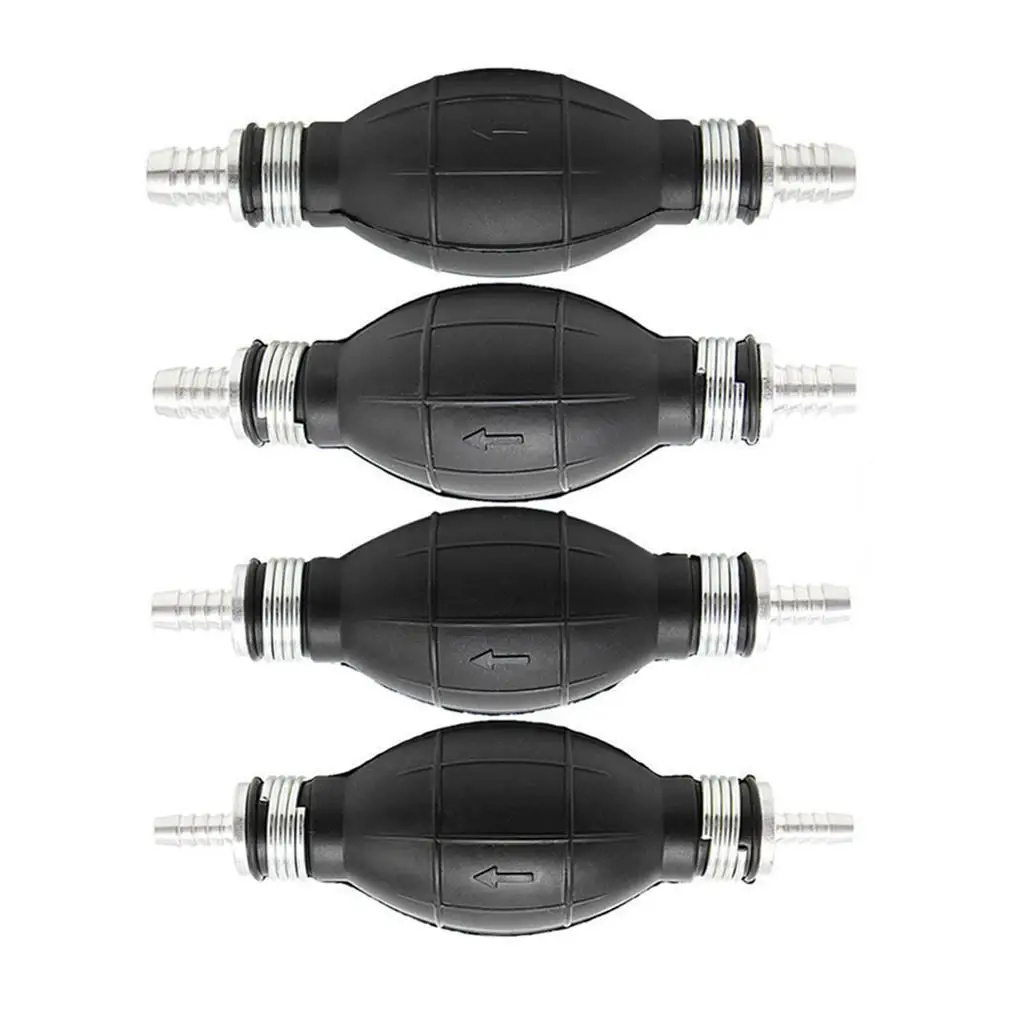 Gas Petrol Pumps Manual Hand Primer Fuel Transfer Bulb Pump One Way Design for Outboard Inboard Boat Engine