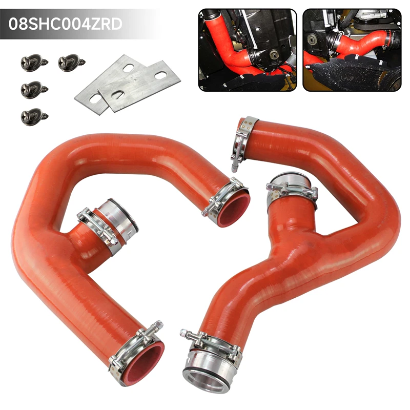 Silicone Turbo Intercooler Pipe Hose W/Adapters Clamps Kit Fits for Golf MK5 MK6 GTI 2.0 FSi  2006-2009