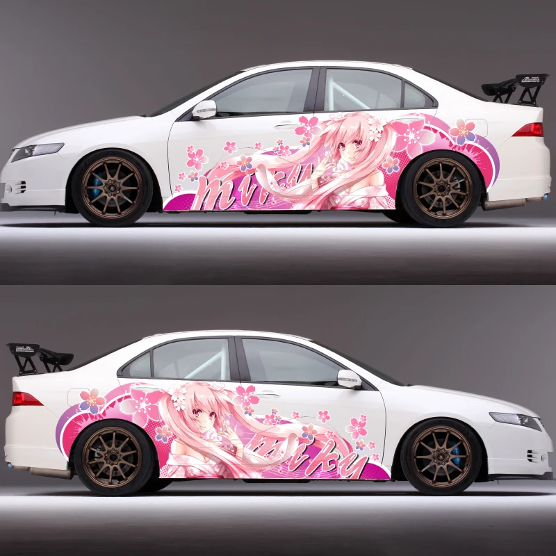 

Car Itasha Vinyl Body Sticker Vinyl Film Anime Game Music Cartoon Graffiti Color Change Film Door Side Decals Stickers On Car