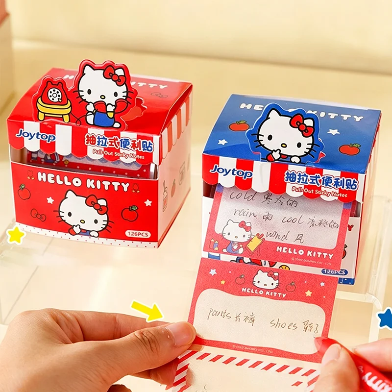 126개 헬로키티 스티커 노트 스티커 귀여운 KT 고양 - Memo Pad Sticky 리뷰 및 가격
