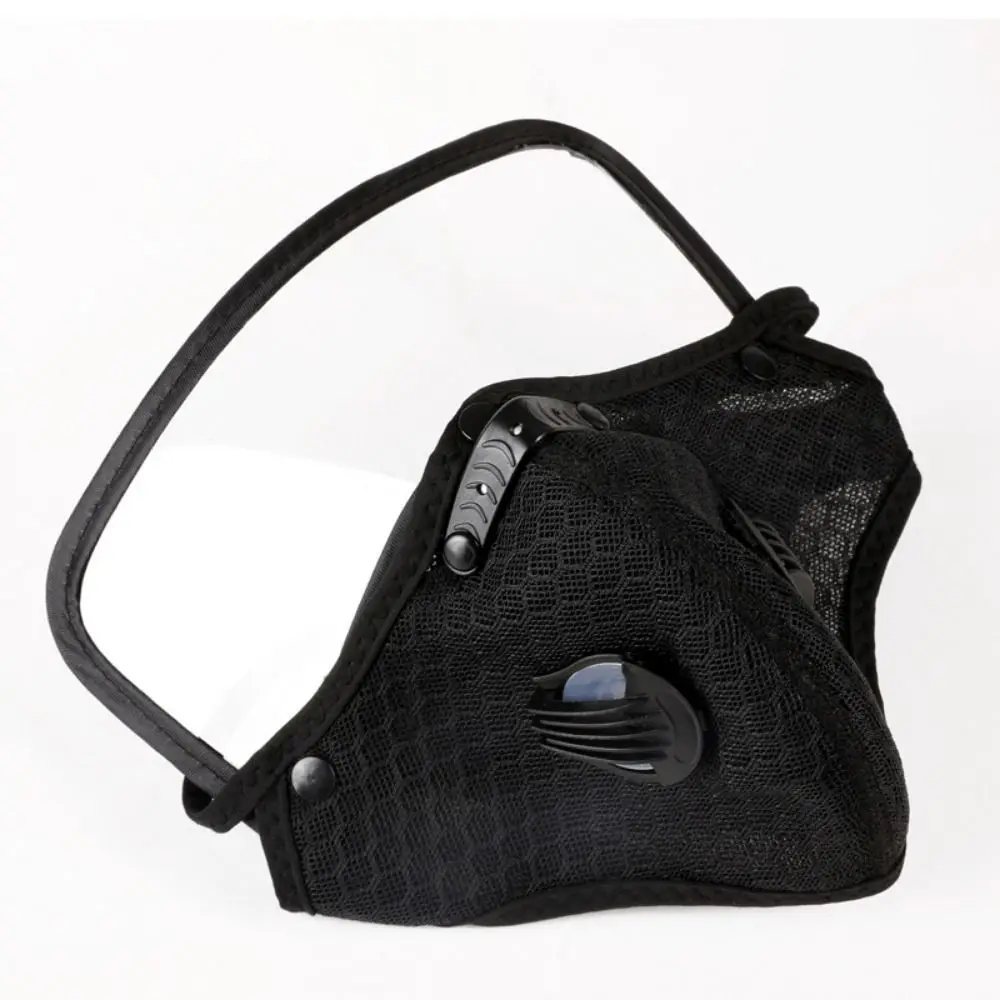 Removable Shield Lens Cycling Protective Mask Breathable Filtration Reusable Design Warm Breathable Mask Dustproof Warm