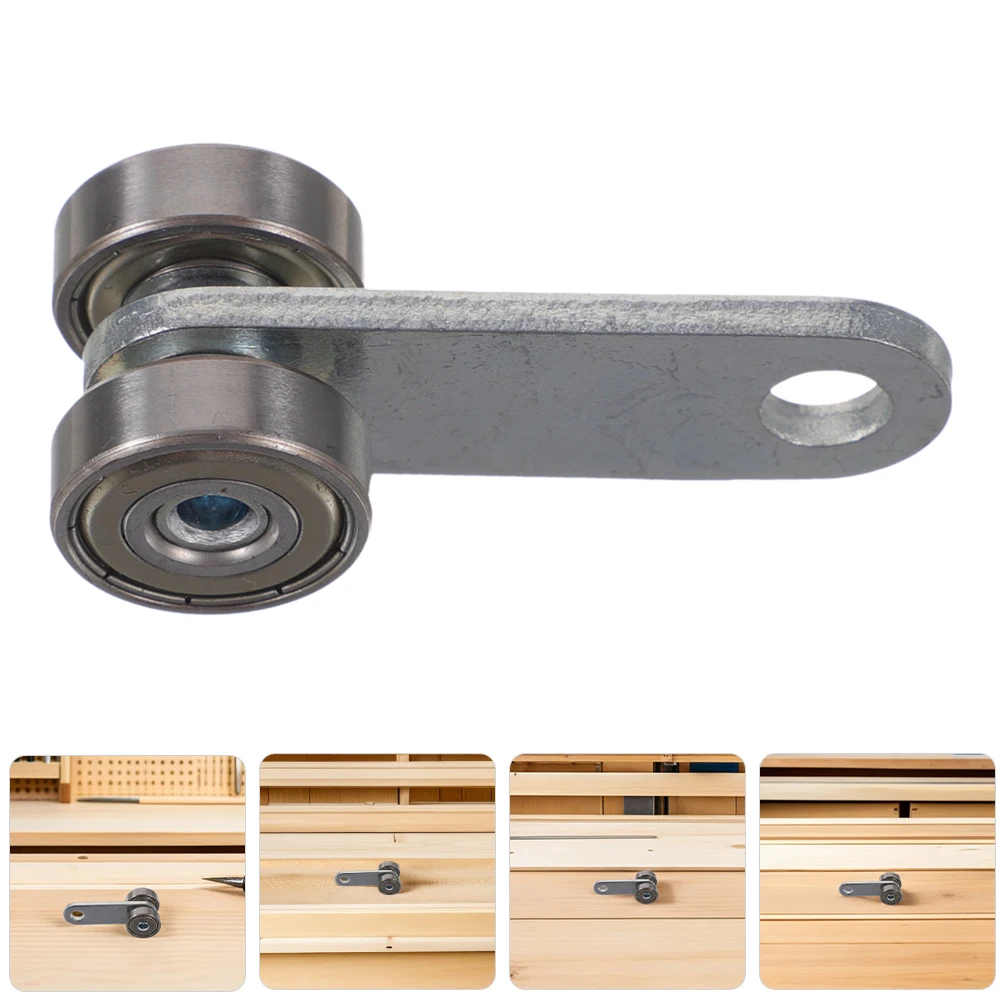 

2pcs Dual Bearing Trolley Assembly Heavy Duty Sliding Door Roller 50Kg Load Capacity Smooth Operation Office Home Use Double