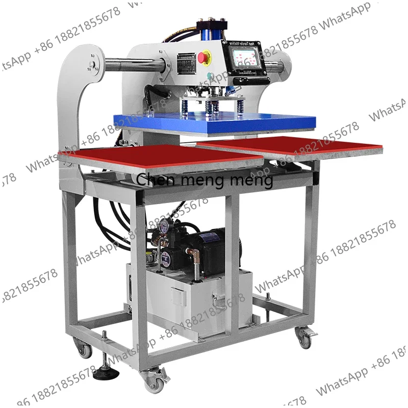 A55 Automatic Multifunctional Hydraulic Heat Transfer Machine T-shirt Sweater Heat Transfer Heat Press Machine Suitable for Clot