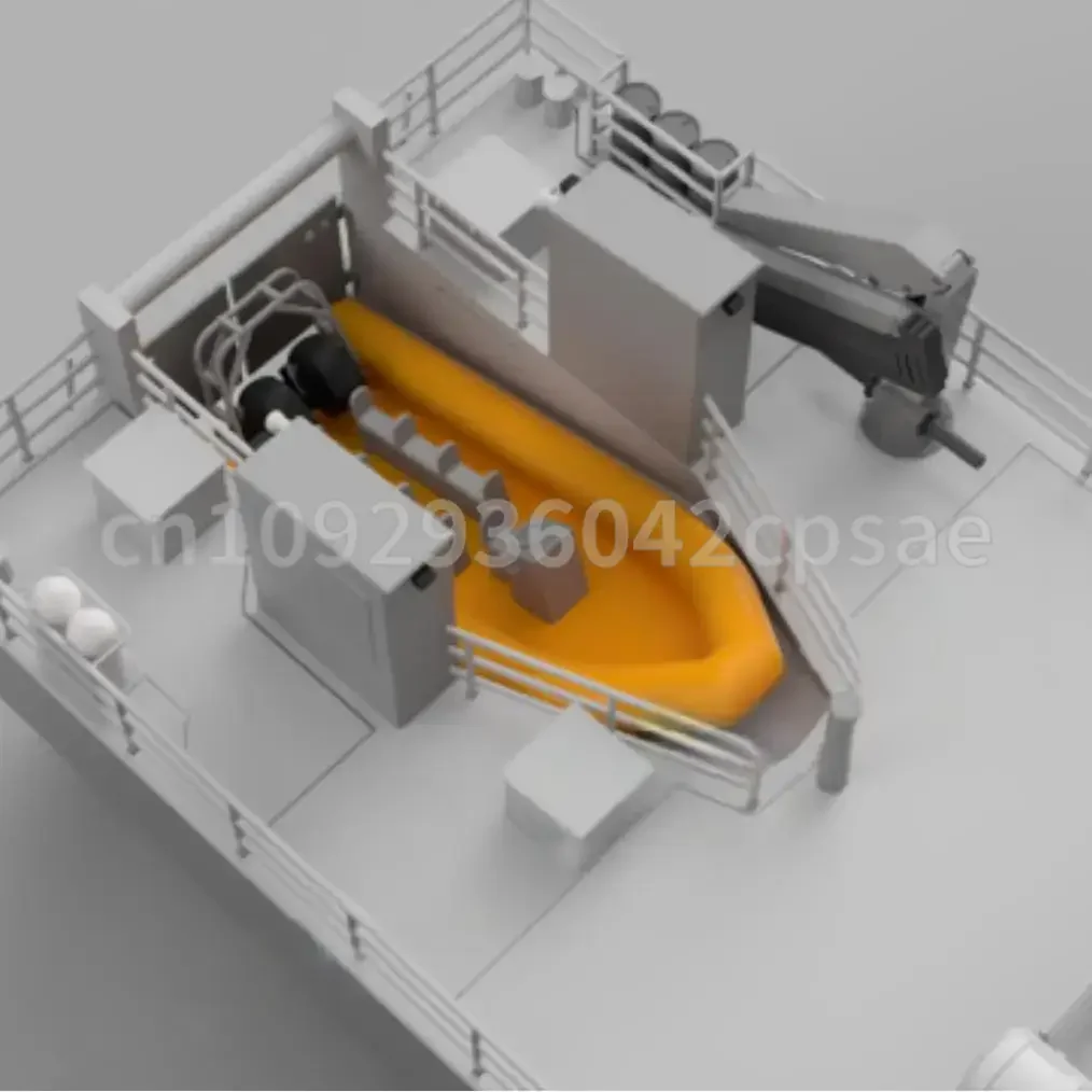 [1.0 متر] طباعة ثلاثية الأبعاد 1:38.4 قارب دورية من فئة Guardian