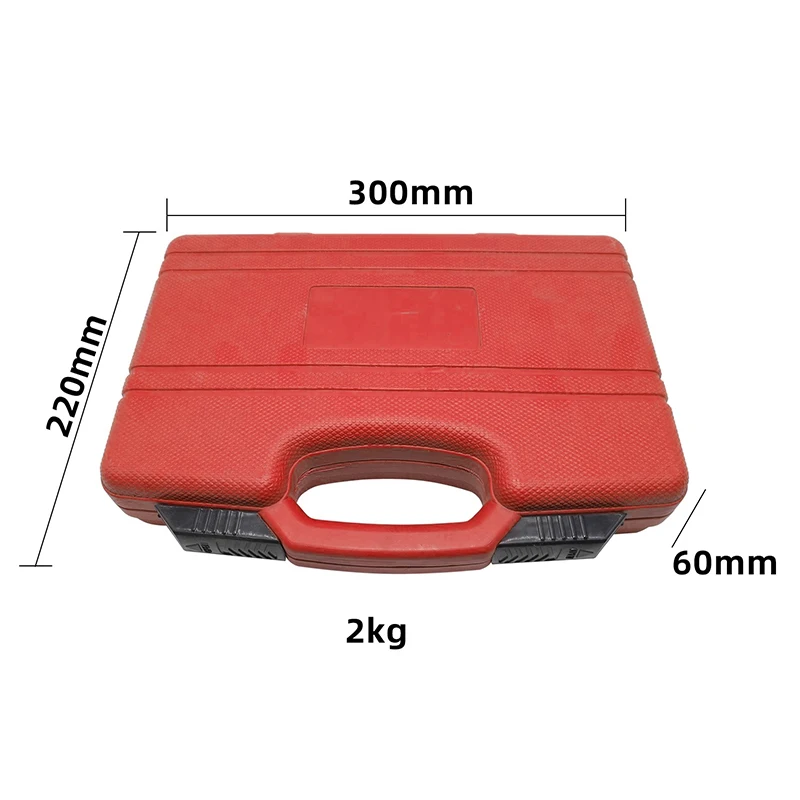 Injector Remover 17Pcs Diesel Injector Seat & Cleaner Carbon Remover Seat Tools Cutter Milling Cutter Set Universal Car Tool Kit