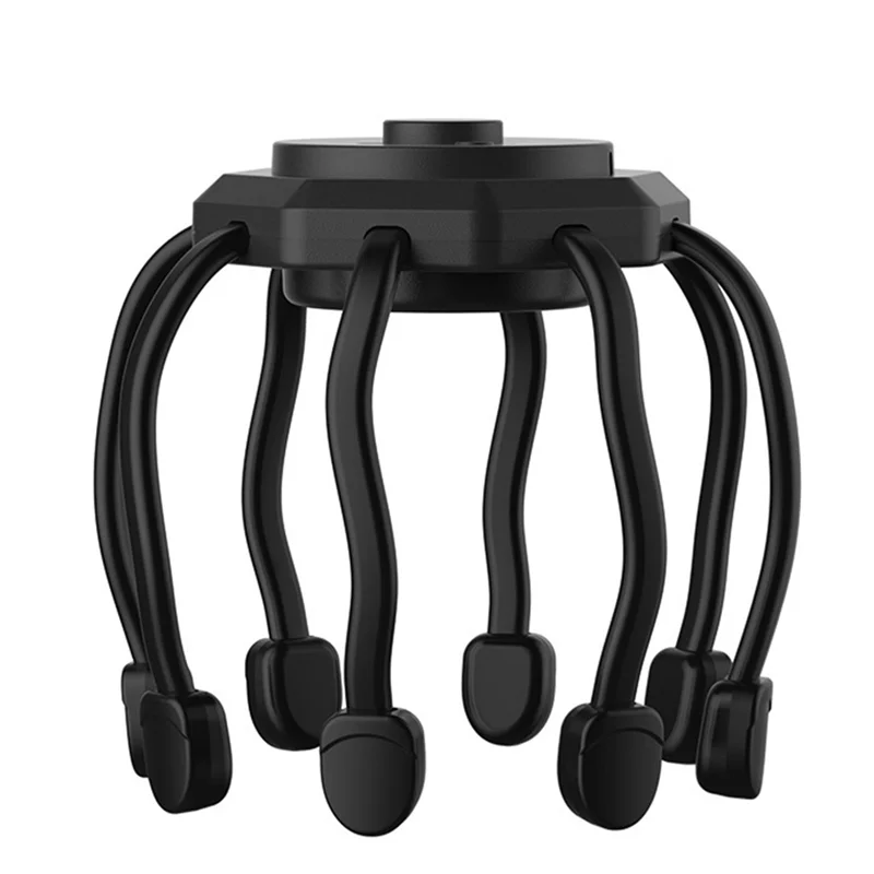 

Массажеры для кожи головы, 3 режима, 8 вибрационных контактов, портативные беспроводные электрические вибрационные массажеры для кожи головы на 360 градусов A