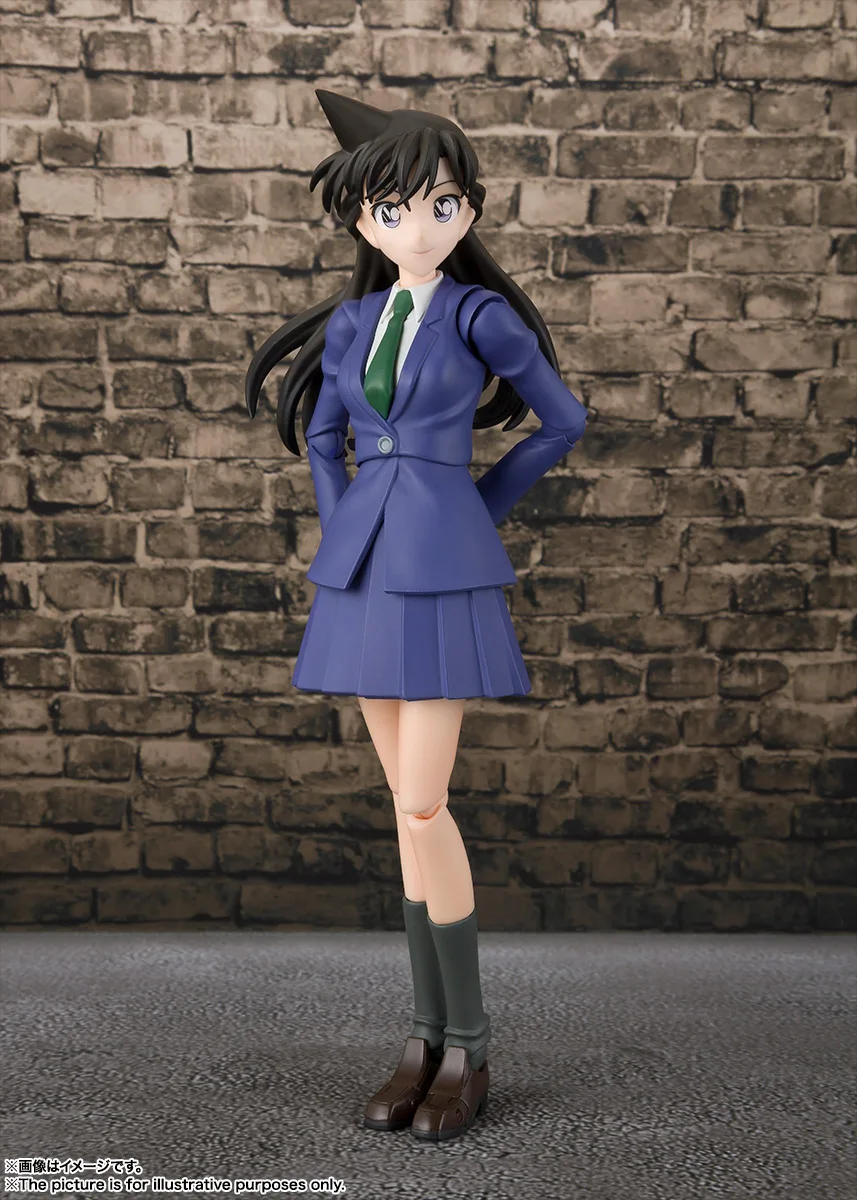 BANDAI S.H.Figuarts Original Detective Conan Mouri Ran Rachel Moore Anime Figure Action Figure Birthday Present Toy Gift