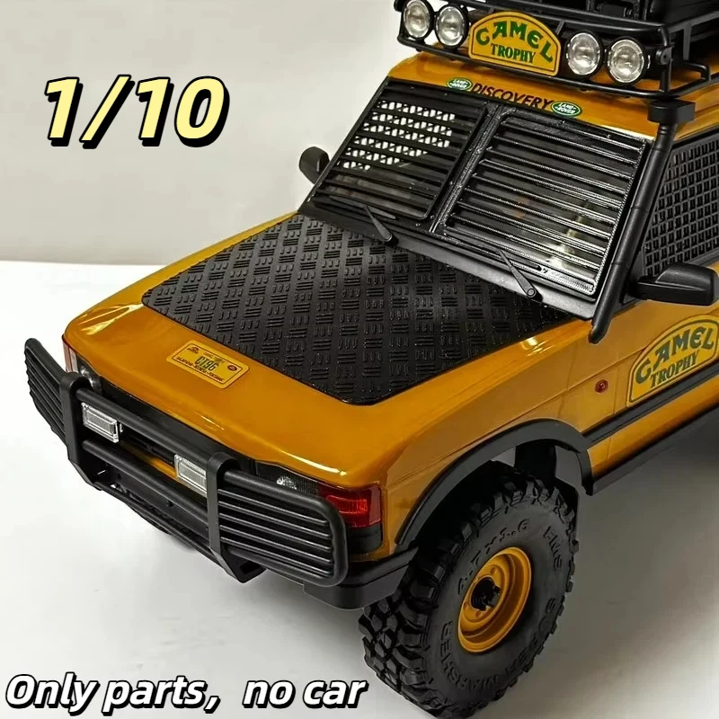 

FMS Camel Trophy Hood Iron Plate For 1/10 Scale Discovery Rc Car Non Destructive Installation Exterior Decoration Accessory