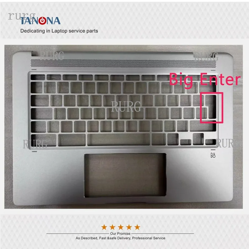 R+ Brand New 4F0G9TATP90, compatible with for HP Chromebook 14B-CA, palm rest upper case, C cover, outer shell