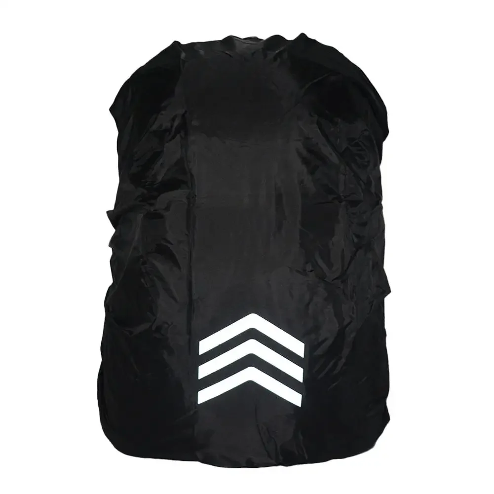 18-45L Backpack Cover Reflective Waterproof Backpack Rain Cover for Night Visibility Uv-proof Protector Outdoor Dustproof