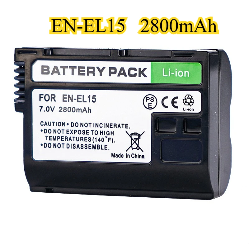 2800Mah EN-EL15 En-…