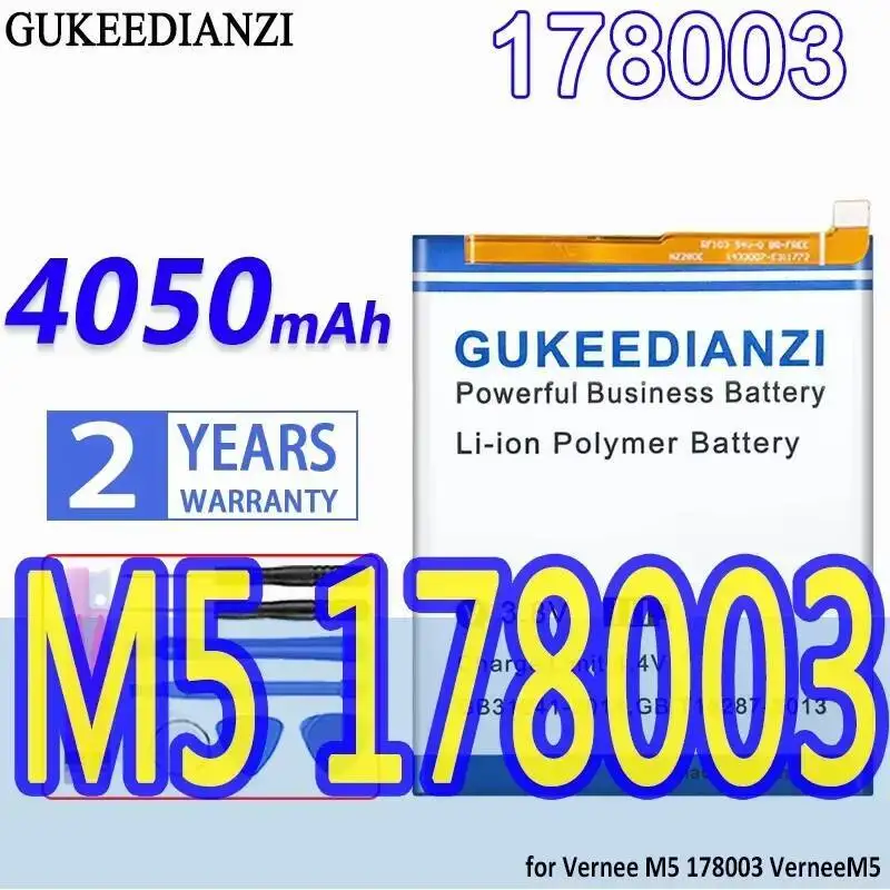 Для Vernee M5 178003 Verneem5 4050 мАч аккумулятор мобильного телефона Премиум замена высокая совместимость