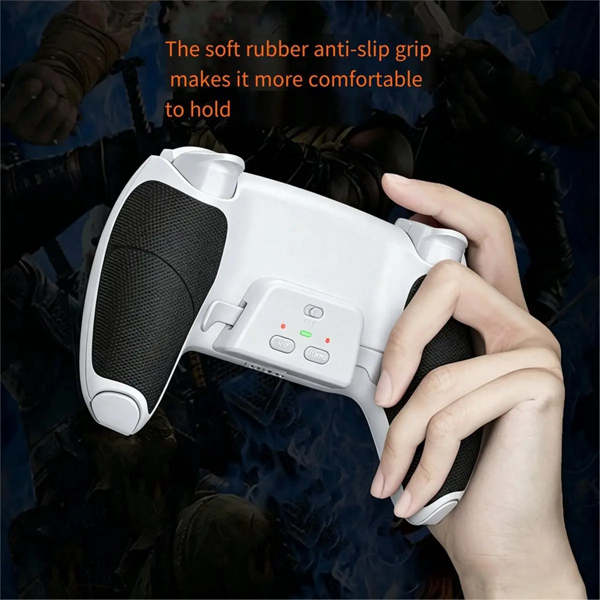 2026 NEW For Controller Back Button Rear Shell with 2 Metal Rear Buttons for Controller BDM-030/040/050/060