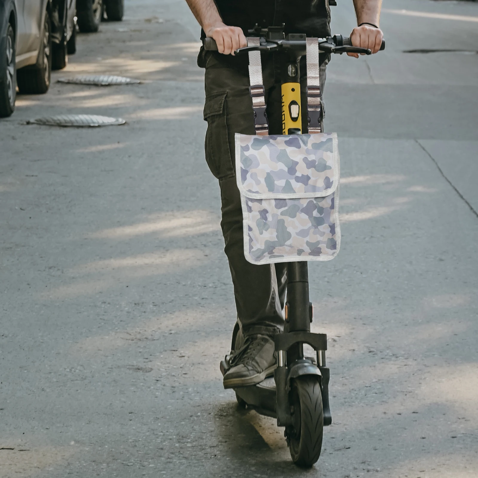 

Multifunctional Electric Scooter Handlebar Large Capacity Waterproof Storage Pouch For Motorcycles Travel Front Hanging Scooter